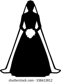 Bride silhouette