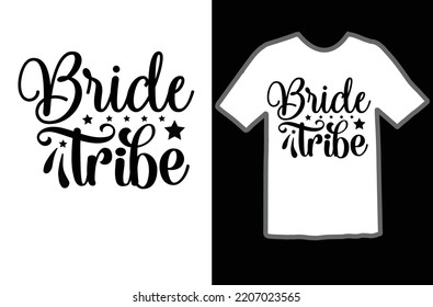 Bride tribe svg design file