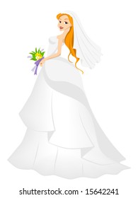 Bride Vector Stock Vector (Royalty Free) 15642241 | Shutterstock