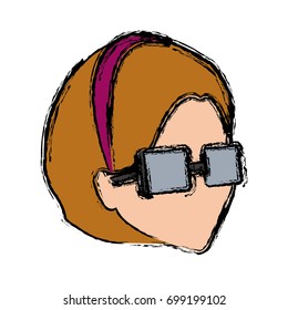 bride wedding face woman cartoon image