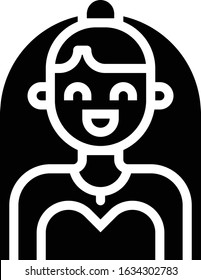 Bride - Wedding icon set. High quality solid vector illustration for website and mobile application.