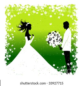 Bride. Wedding illustration for your design