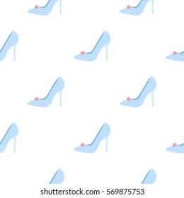 Bride's shoes icon of vector illustration for web and mobile