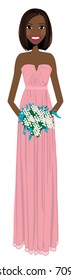 Bridesmaid, Matron Of Honor, Flower Girl Clip Art / Vector / Logo / Icon