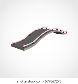 Bridge 3D Design Vector