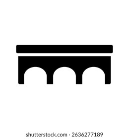 Bridge Architecture Design Icon Set