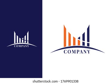 Bridge Architecture logo design template