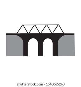 bridge art logo design illustrtion
