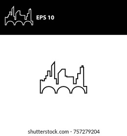Bridge city logotype