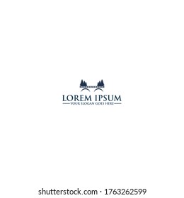 VECTOR DE DISEÑO DE LOGOTIPO DE BRIDGE COMPANY