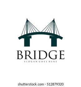 Bridge connection logo for your business