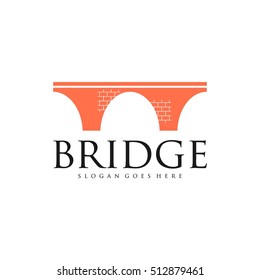 Bridge connection logo for your business