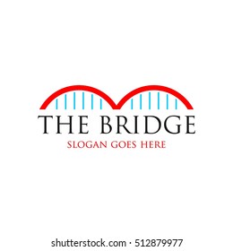 Bridge connection logo for your business