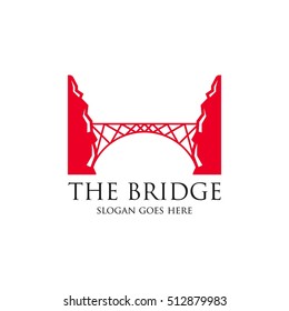 Bridge connection logo for your business