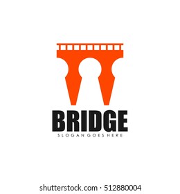 Bridge connection logo for your business