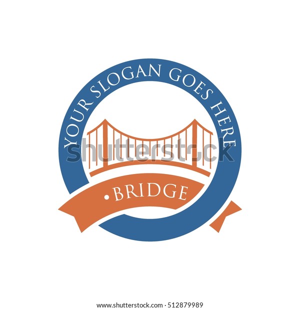 Bridge Connection Logo Your Business 600w 512879989 