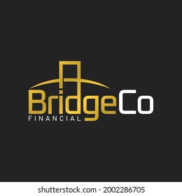 Diseño de logotipo de Bridge Corporation 
