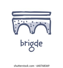 bridge doodle icon