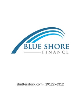 bridge finance logo design eps
