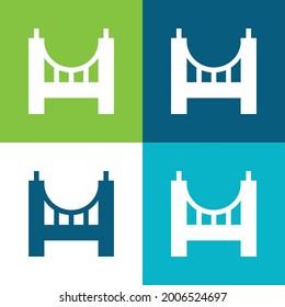 Paquete de cuatro colores mínimo conjunto de iconos