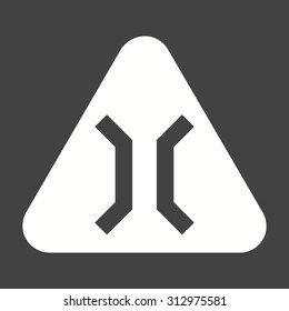 Bridge, gate, highway icon vector image. Can also be used for traffic signs. Suitable for web apps, mobile apps and print media.