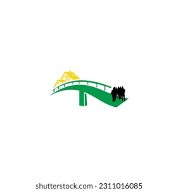 bridge home logo design vector file EPS creative design