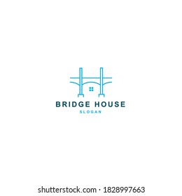 Bridge House Logo Design Template