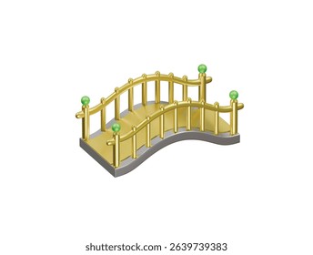 bridge icon 3d illustration render
