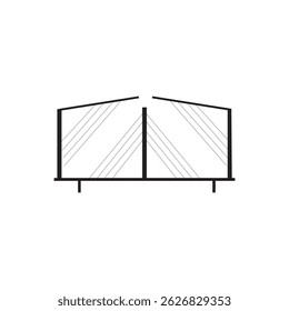 bridge icon illustration element design