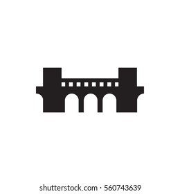 bridge icon illustration isolated vector sign symbol