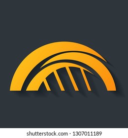 Bridge Icon isolated