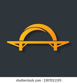 Bridge Icon isolated