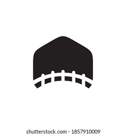 Bridge icon logo design vector template
