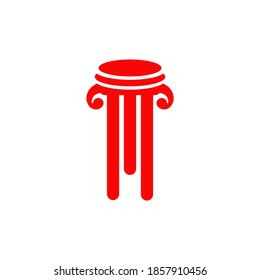 Plantilla vectorial de diseño de logotipo de icono puente