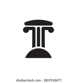 Bridge icon logo design vector template