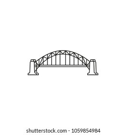 6,048 Bridge linear icon Images, Stock Photos & Vectors | Shutterstock