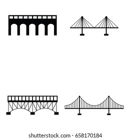 bridge icon set