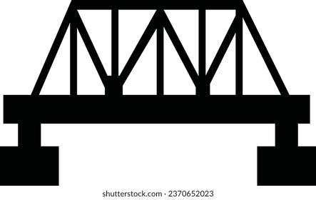 Bridge, icon set. Various bridges, linear icons. isolated on white background