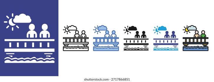 Bridge Icon establece una colección de estilo múltiple

