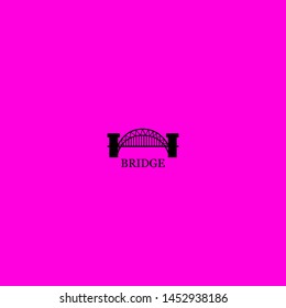 bridge icon sign signifier vector