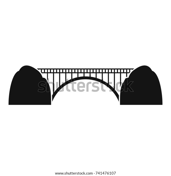 Bridge icon. Simple illustration of bridge vector
icon for web