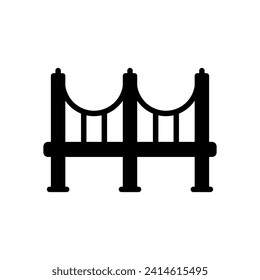 bridge icon symbol vector template