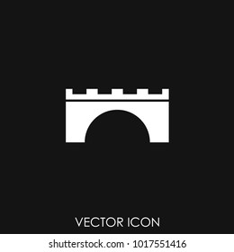 Bridge Icon Vector