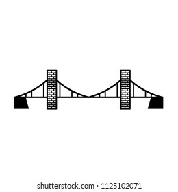 Bridge Icon Vector Stock Vector (Royalty Free) 1125102071 | Shutterstock