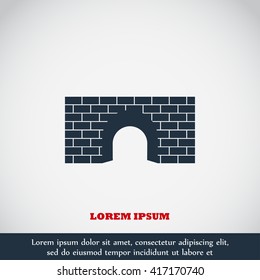 bridge icon vector