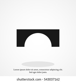 bridge icon, vector best flat icon, EPS