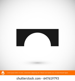 bridge icon, vector best flat icon, EPS