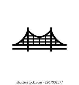 bridge icon vector design templates 