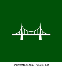 bridge icon. bridge vector illustration