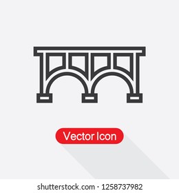 Bridge Icon Vector Illustration Eps10